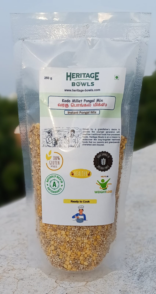 Instant Kodo Millet Pongal Mix (200 grams per pack)