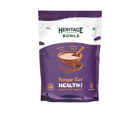 Poongar Rice Health Mix (பூங்கார் அரிசி சத்து மாவு) (250 grams per pack) (Women's Special Health Mix)